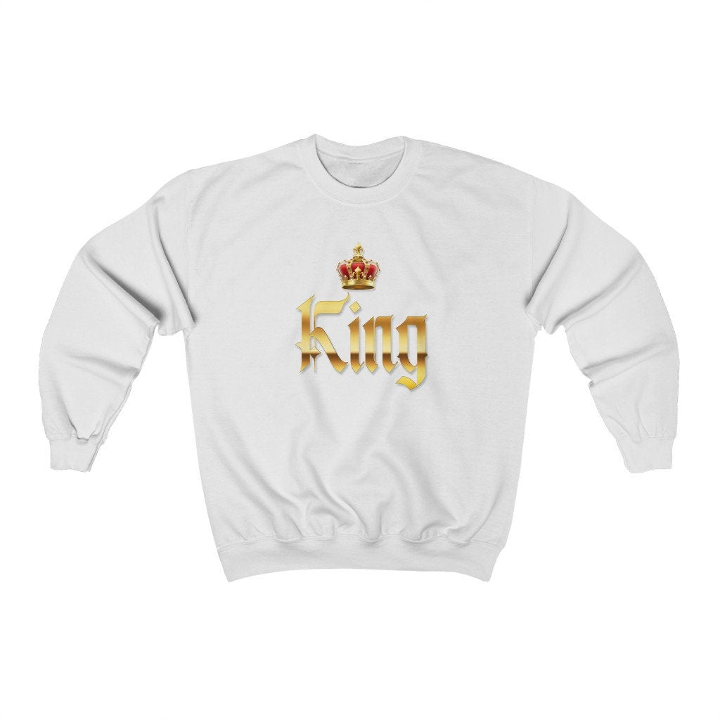 King Crown Customizable Unisex Crewneck Sweatshirt