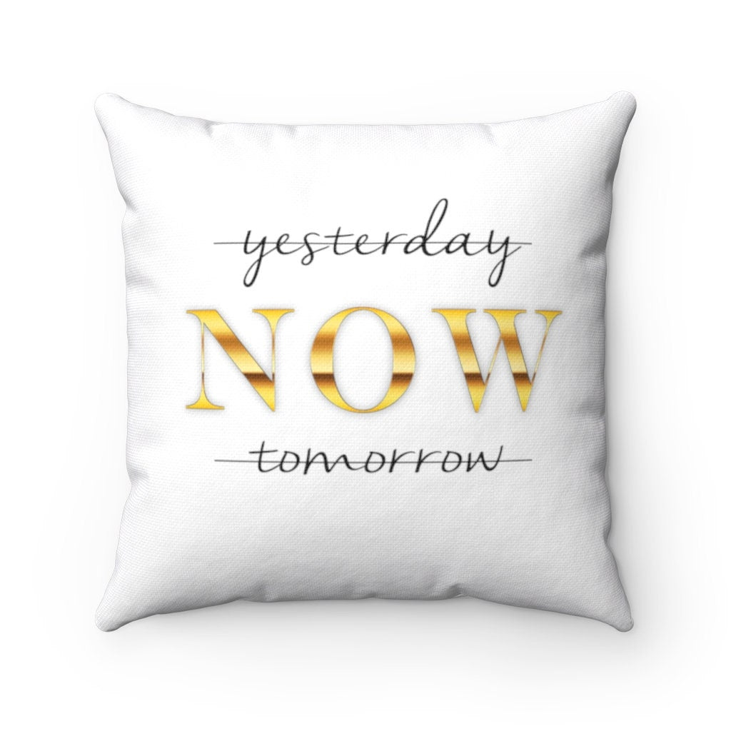 Spun Polyester Square Pillow