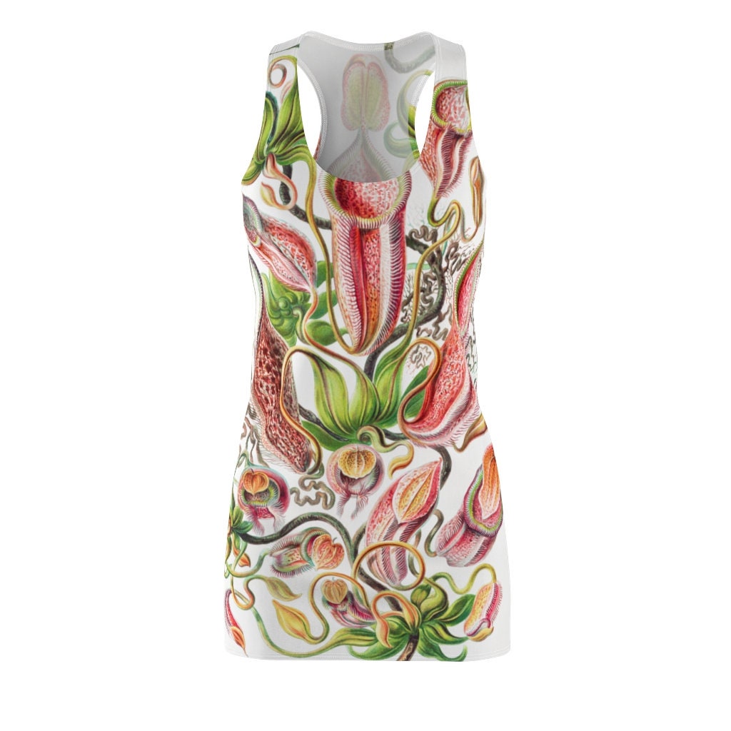 Women's Racerback Dress, Botanicals, Flowers