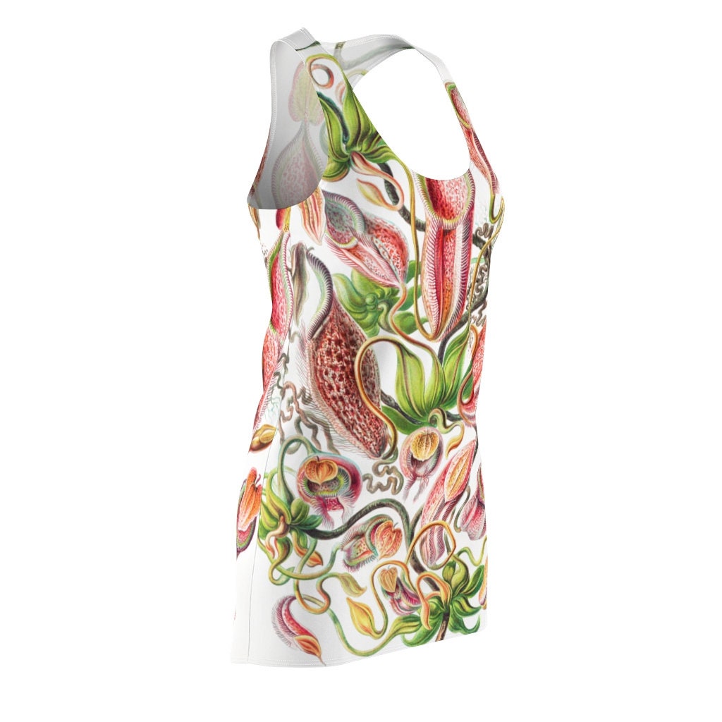 Women's Racerback Dress, Botanicals, Flowers
