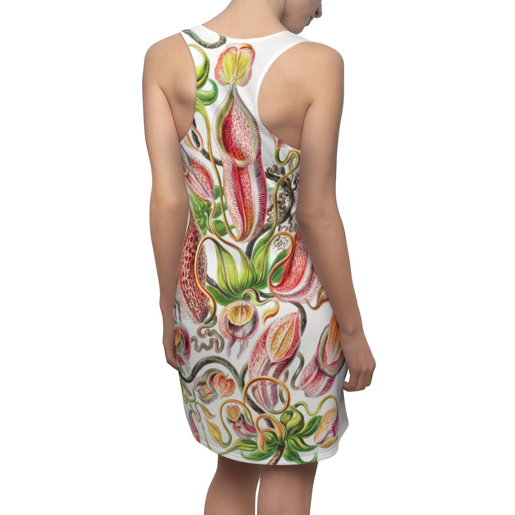 Women's Racerback Dress, Botanicals, Flowers