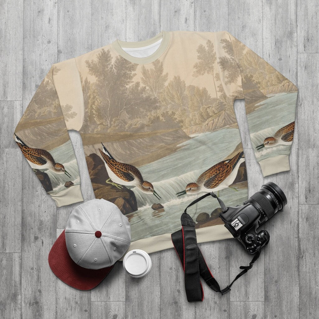 Unisex Sweatshirt, Sandpipers, Bird Lover Gift,