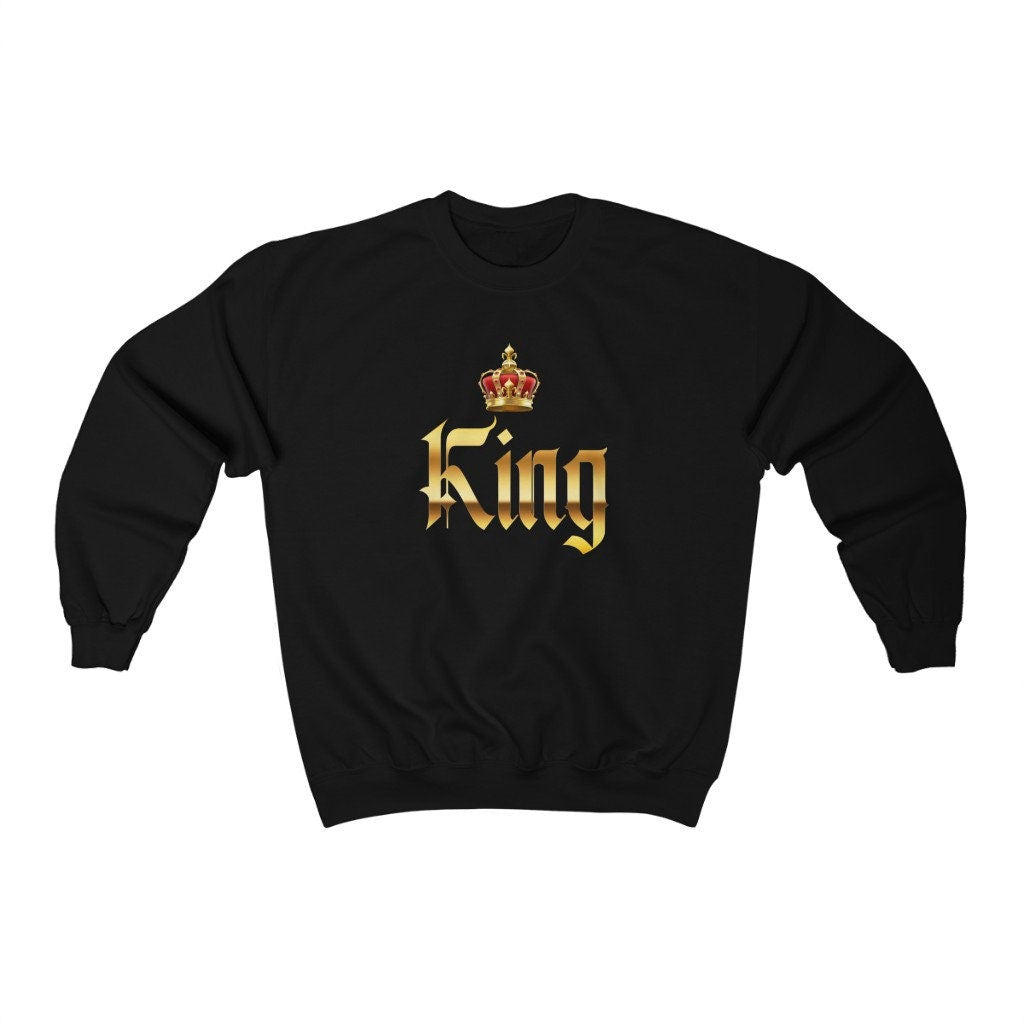 King Crown Customizable Unisex Crewneck Sweatshirt