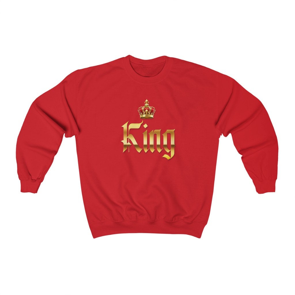 King Crown Customizable Unisex Crewneck Sweatshirt