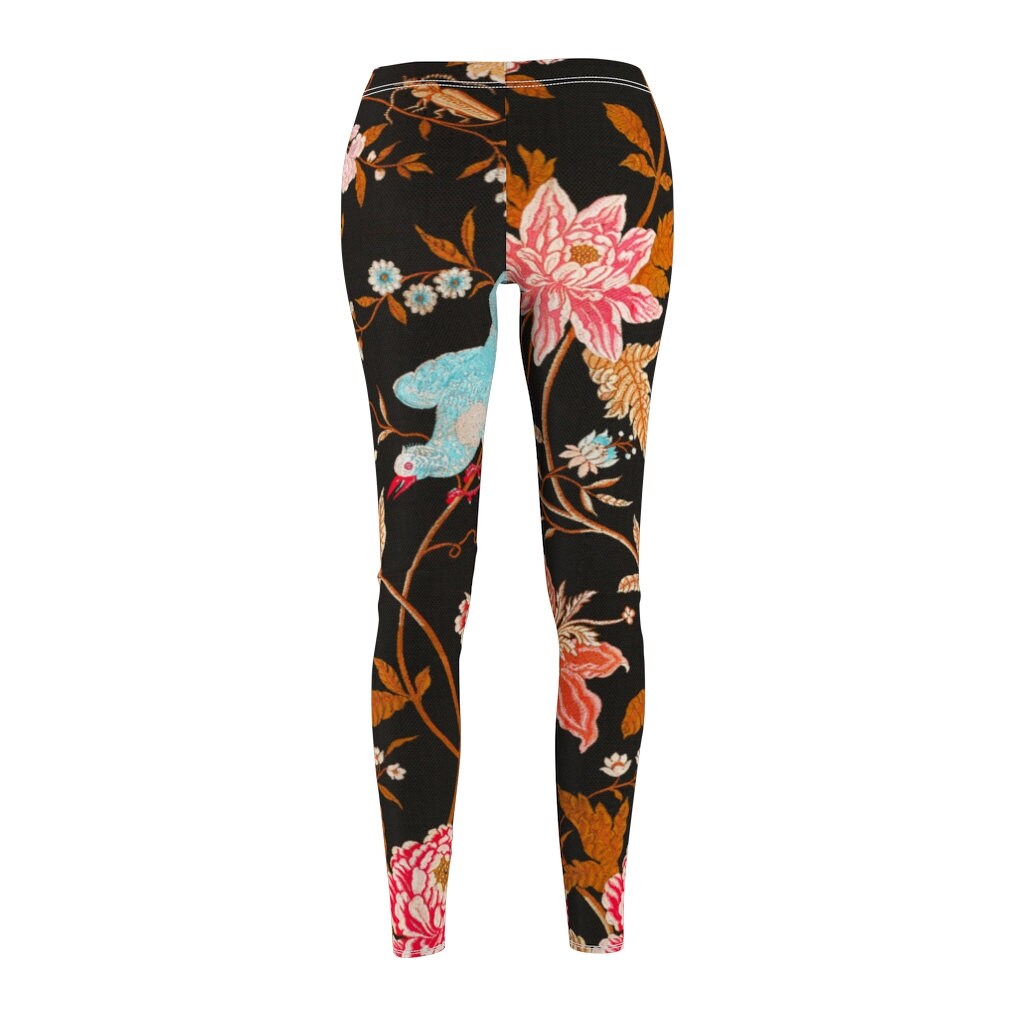 Women's Cottagecore, Boho, Tapestry, Casual Leggings