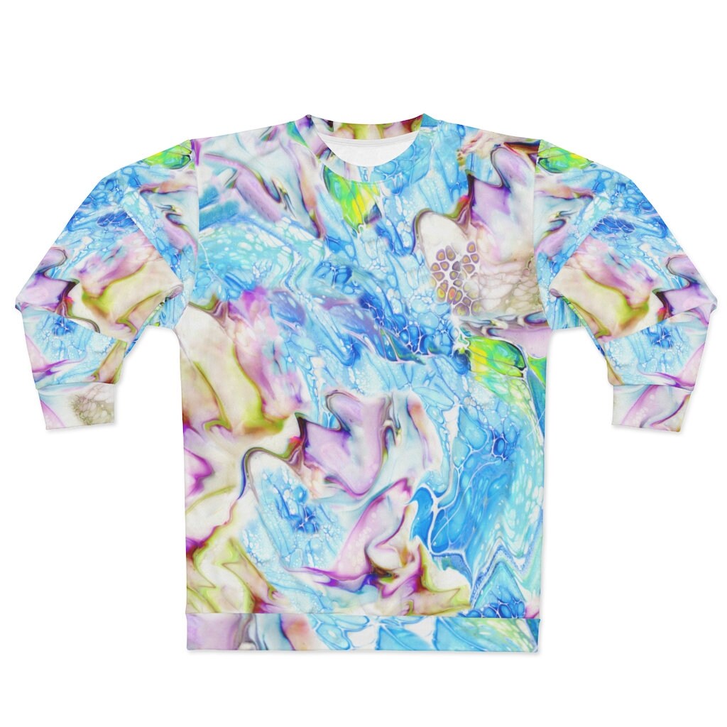 Art Sweatshirt, Abstract Art, Hippy, Boho, Unisex Sweatshirt