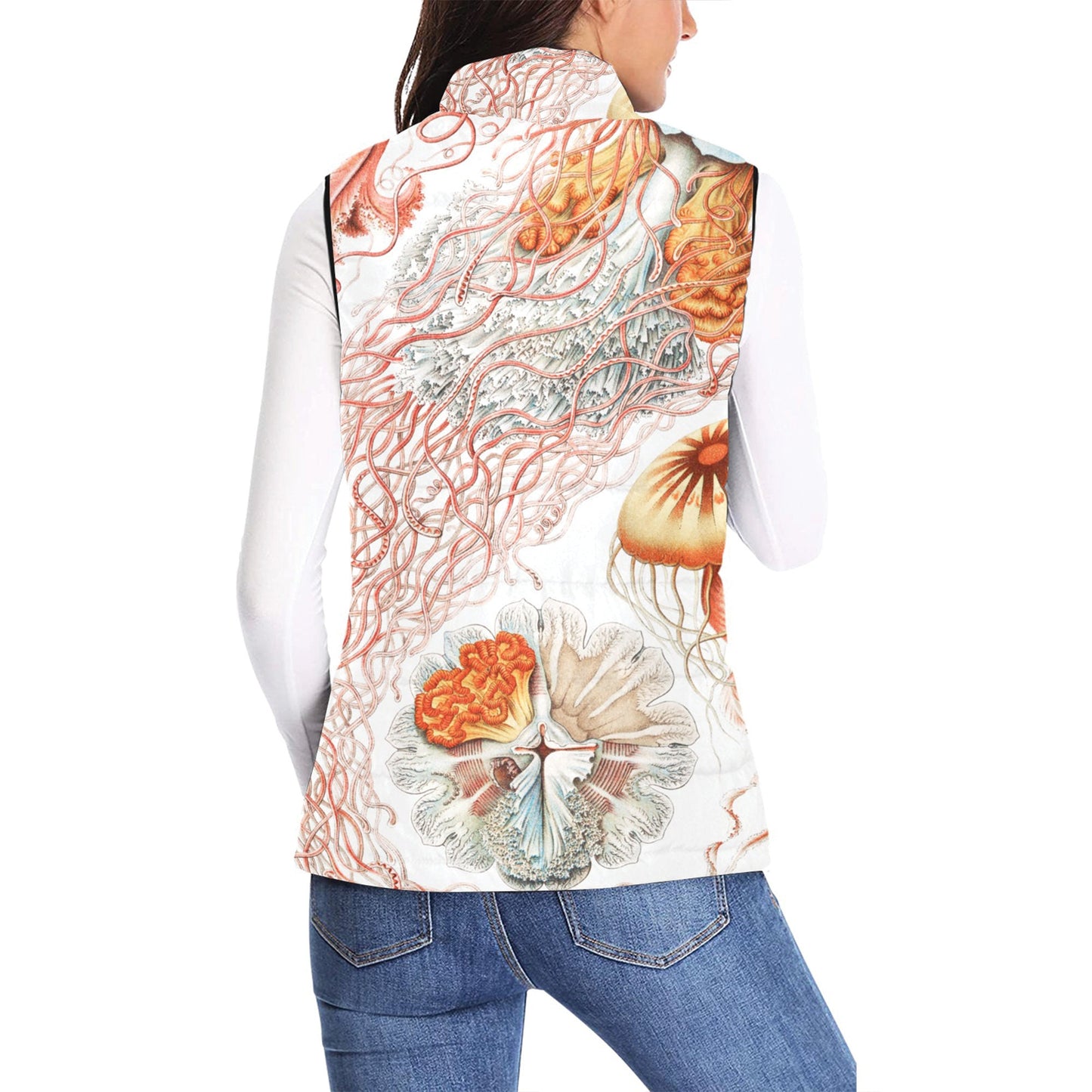 Jellyfish Botanical Women's Padded Vest