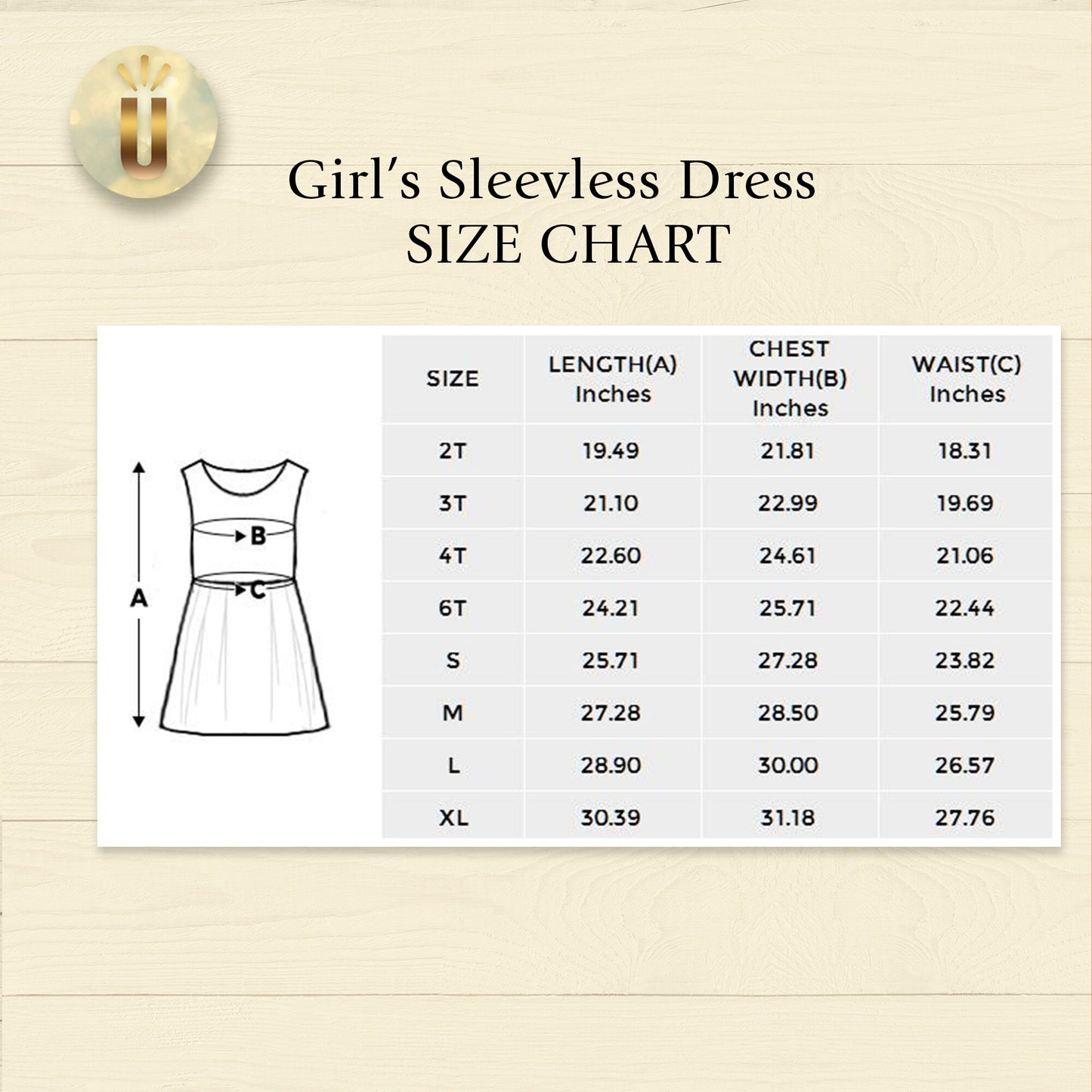 Girl's Orchid Botanical Sleeveless Dress