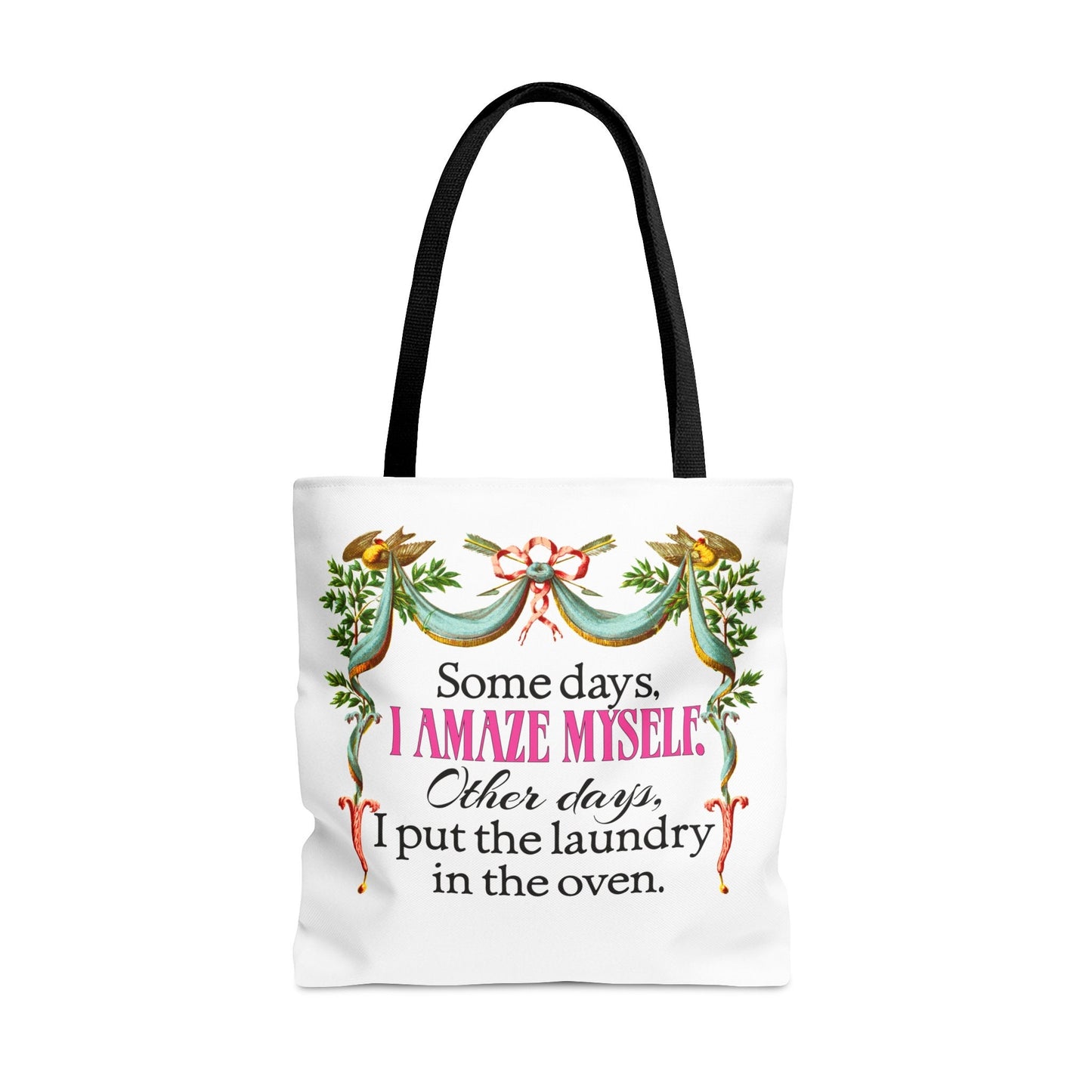 Funny Tote, Some Days I Amaze Myself, Gift for Cooks, AOP Tote Bag