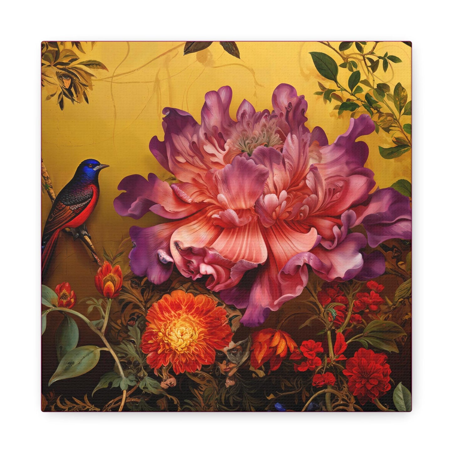Wild Blossoms #4, Canvas Gallery Wraps- in 8 sizes