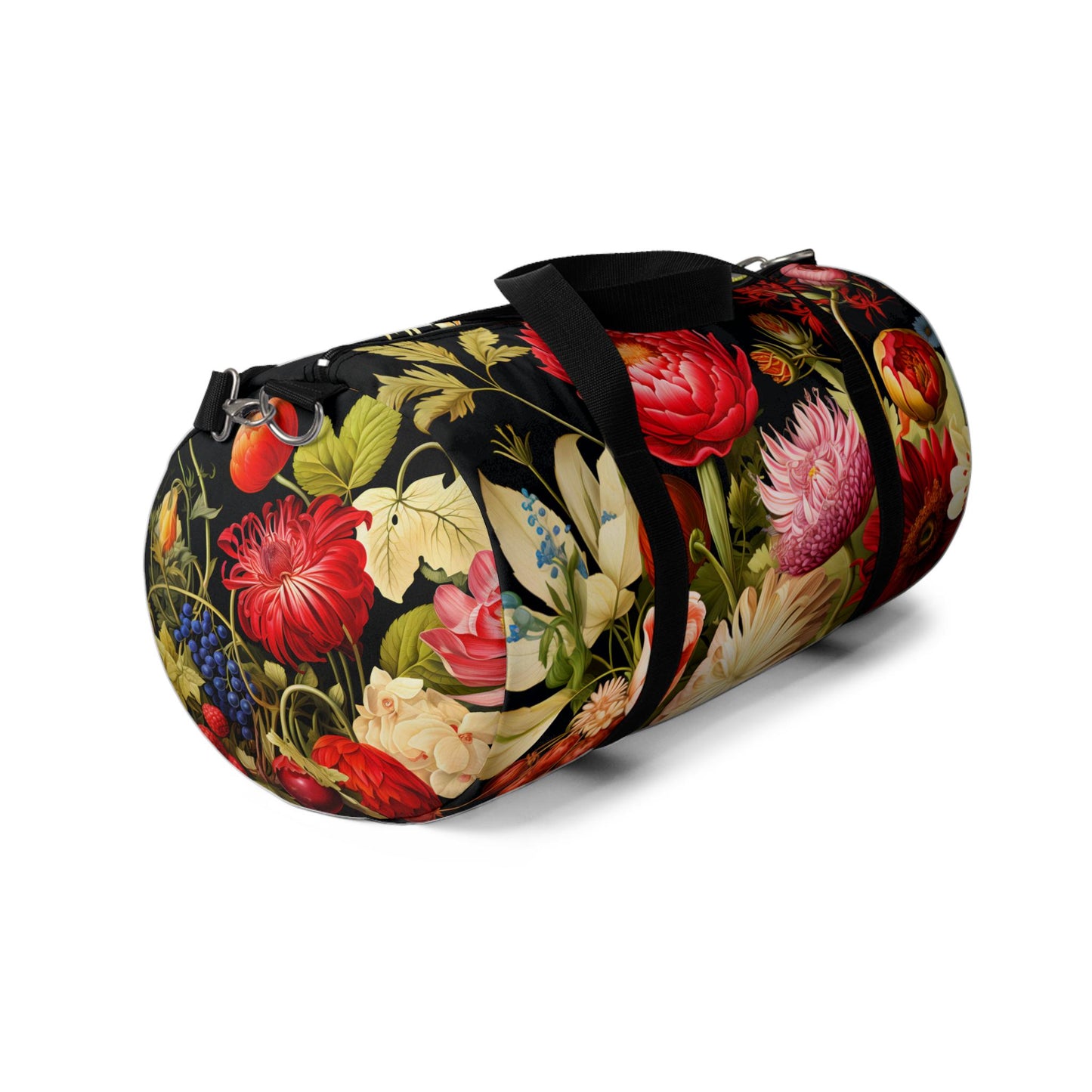 Cottagecore Duffel Bag, Floral Weekender, Large Flower Print Gym Bag, Garden Overnight Tote, Botanical Travel Bag, Romantic Floral Carry-On