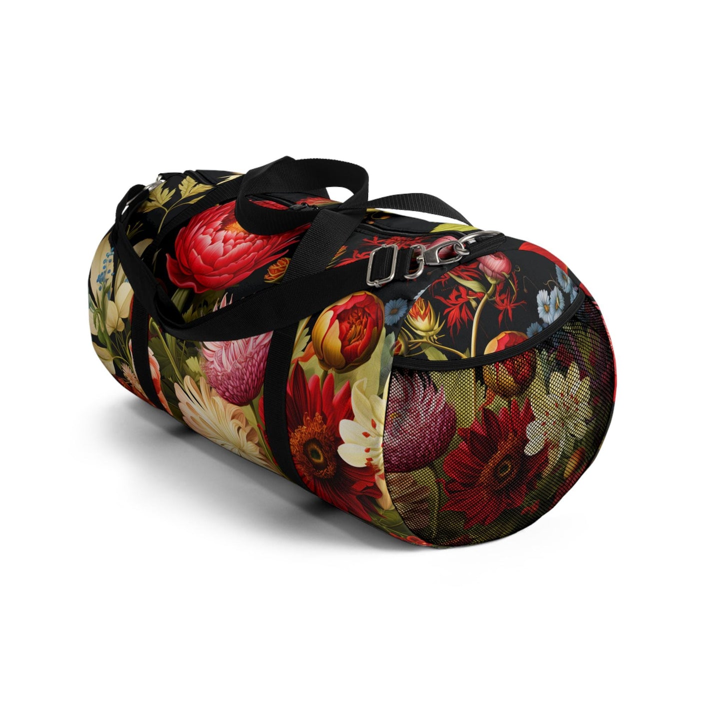 Cottagecore Duffel Bag, Floral Weekender, Large Flower Print Gym Bag, Garden Overnight Tote, Botanical Travel Bag, Romantic Floral Carry-On