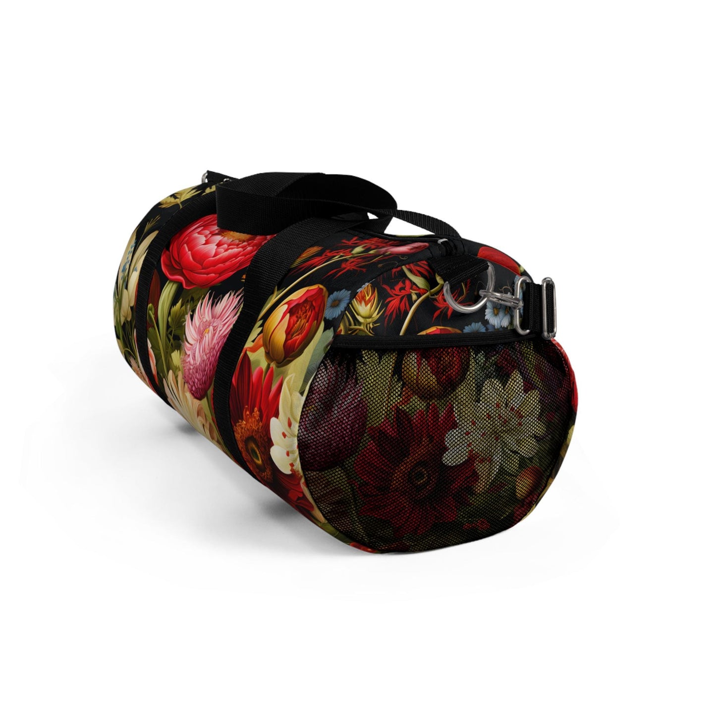 Cottagecore Duffel Bag, Floral Weekender, Large Flower Print Gym Bag, Garden Overnight Tote, Botanical Travel Bag, Romantic Floral Carry-On