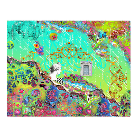 Max Wild Blue Woven Placemats