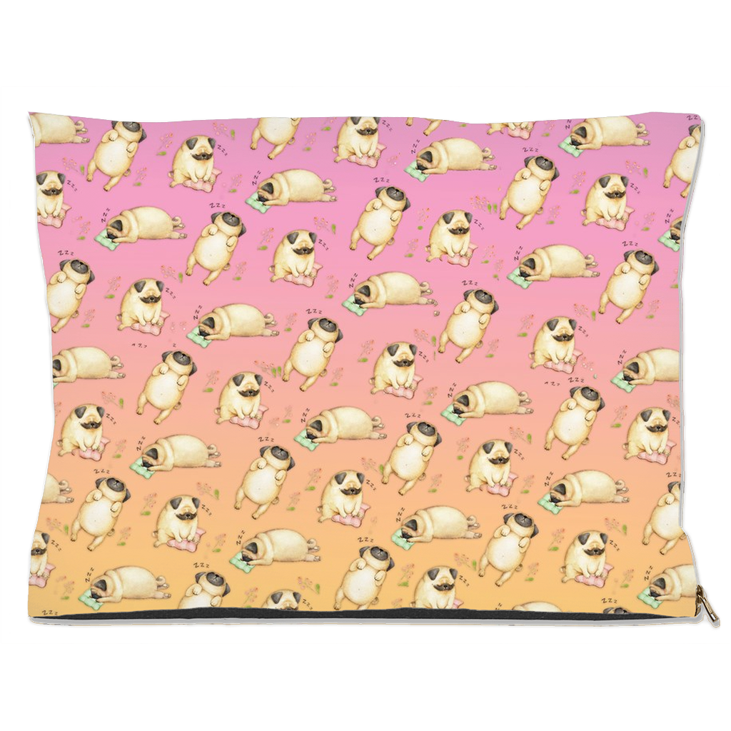 Sleeping Pugs Dog Beds