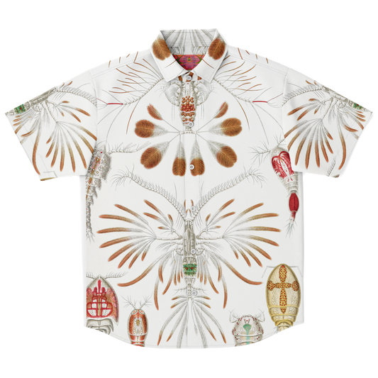 Men's Zoo Plankton Botanical Button-Down Shirt