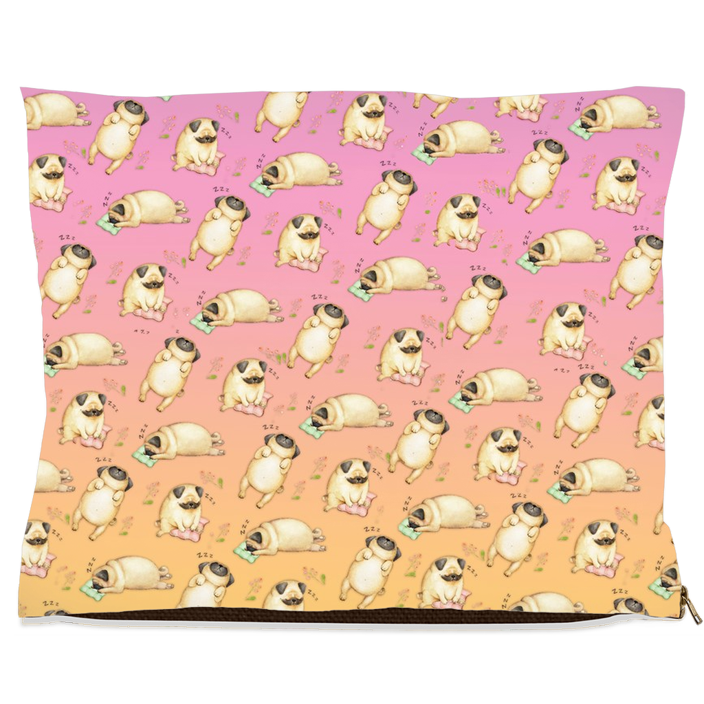 Sleeping Pugs Dog Beds