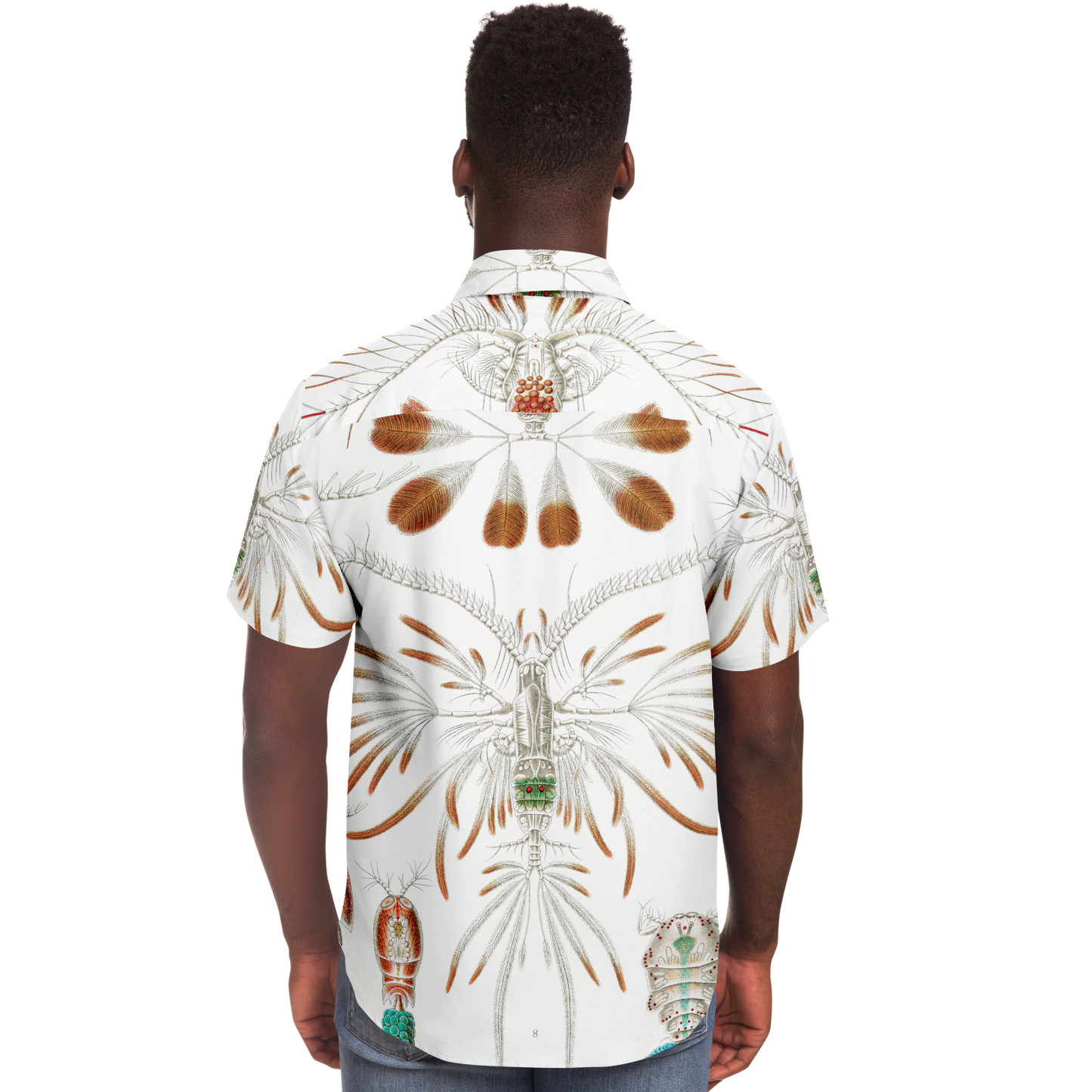 Men's Zoo Plankton Botanical Button-Down Shirt