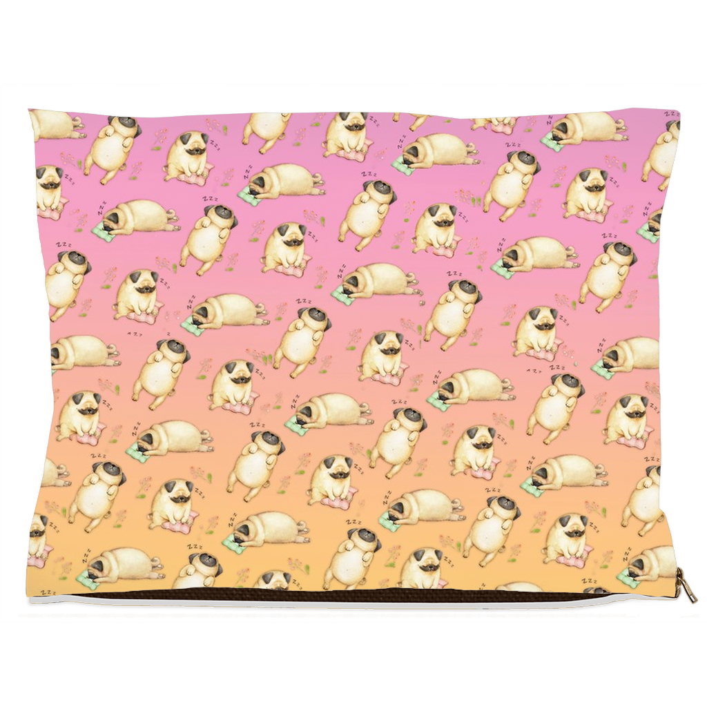 Sleeping Pugs Dog Beds