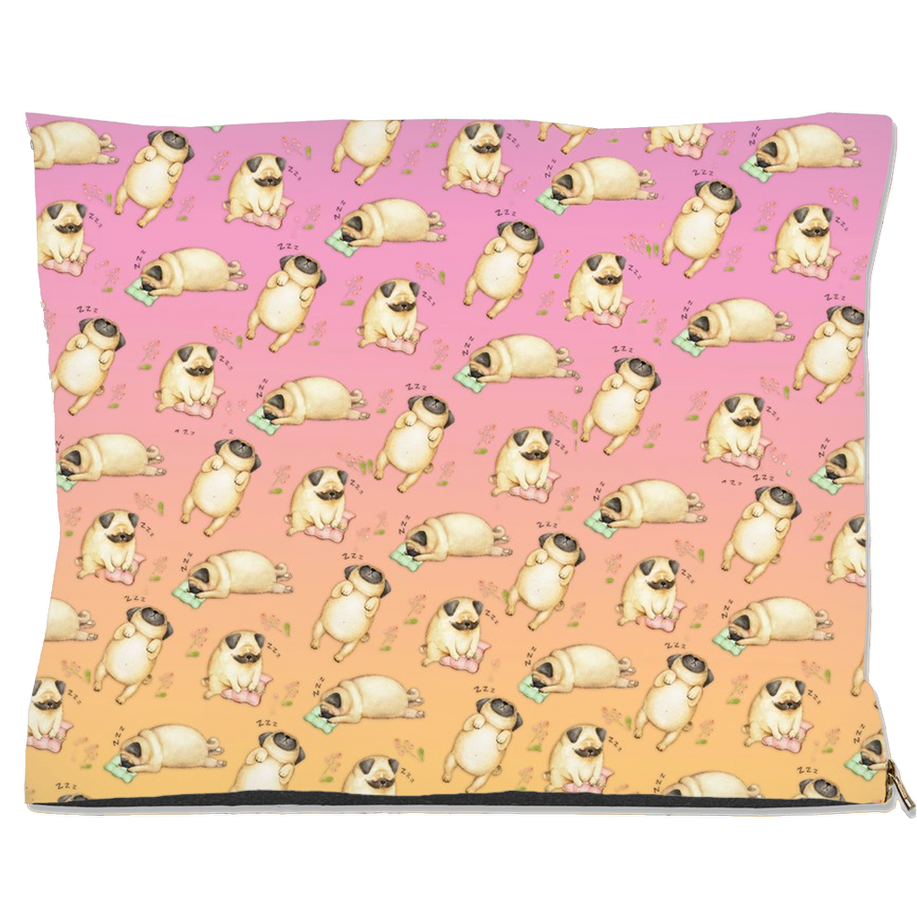 Sleeping Pugs Dog Beds