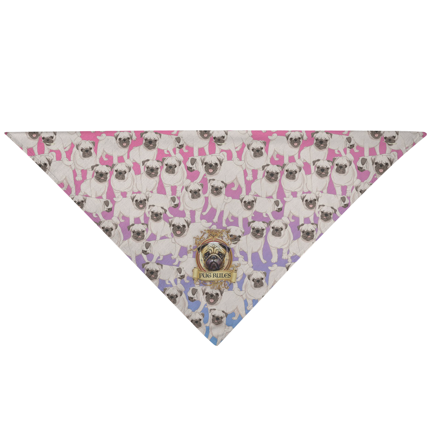 Pug Rules Bandana