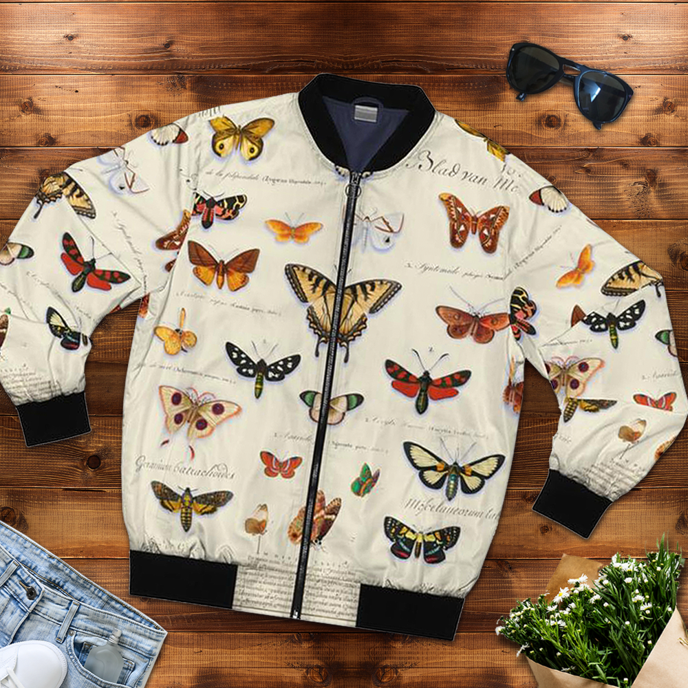 Women's Butterfly Bomber Jacket