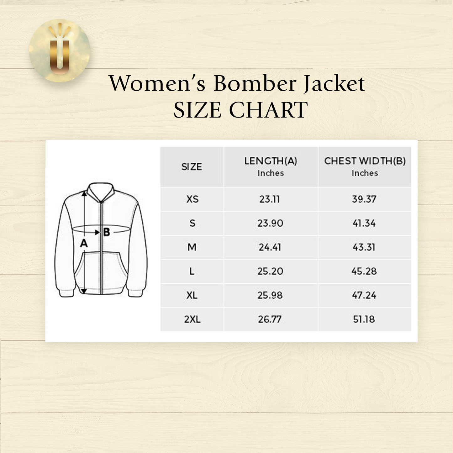 Women's Butterfly Bomber Jacket