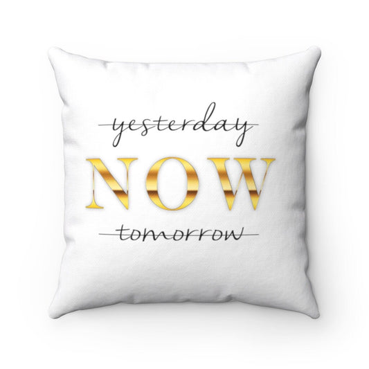 Spun Polyester Square Pillow
