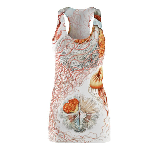 Racerback Dress, Sundress, Botanicals, Jellyfish