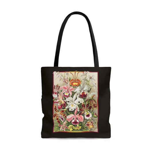 Vintage Orchid Botanical Tote Bags