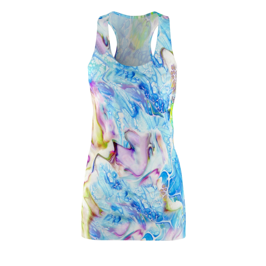 Rainbow Melt Racerback Dress