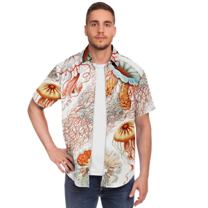 Men's Jellyfish Button-Down Shirt