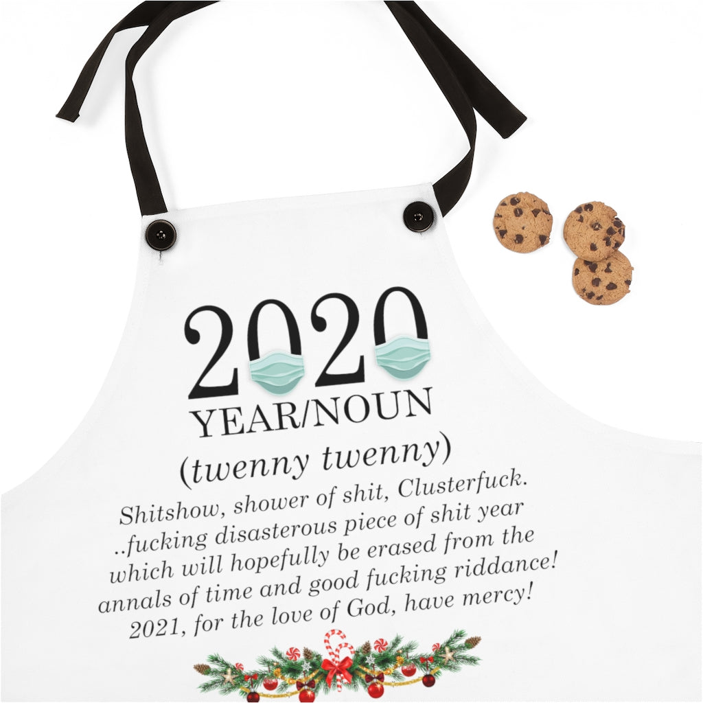 Funny Christmas, "2020 Definition" Twill Apron