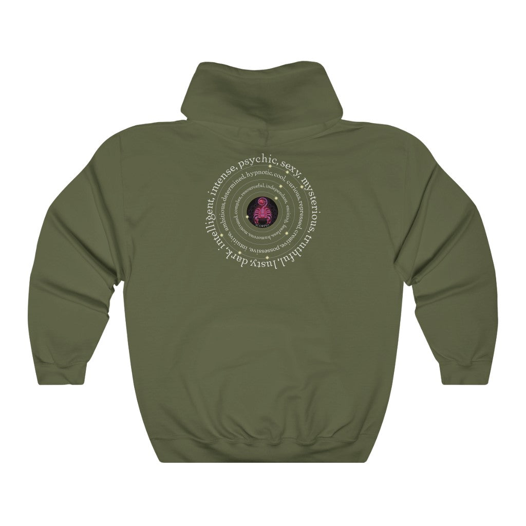 Around Scorpio Unisex Heavy Blend™ Hooded Sweatshirt