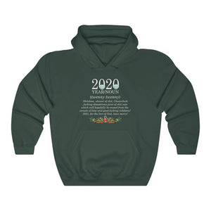 Funny Christmas, "2020 Definition" Unisex Heavy Blend™ Hooded Sweatshirt