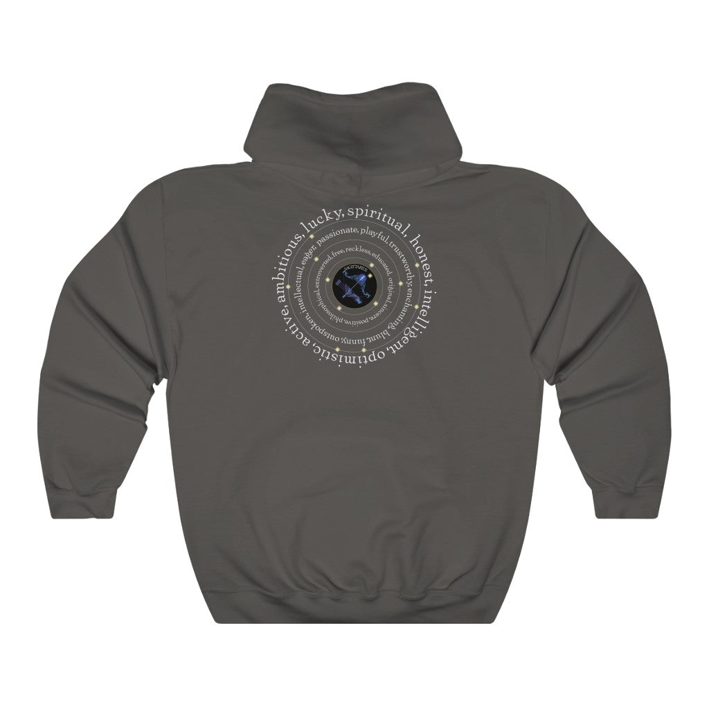 Around Sagittarius Unisex Heavy Blend™ Hooded Sweatshirt