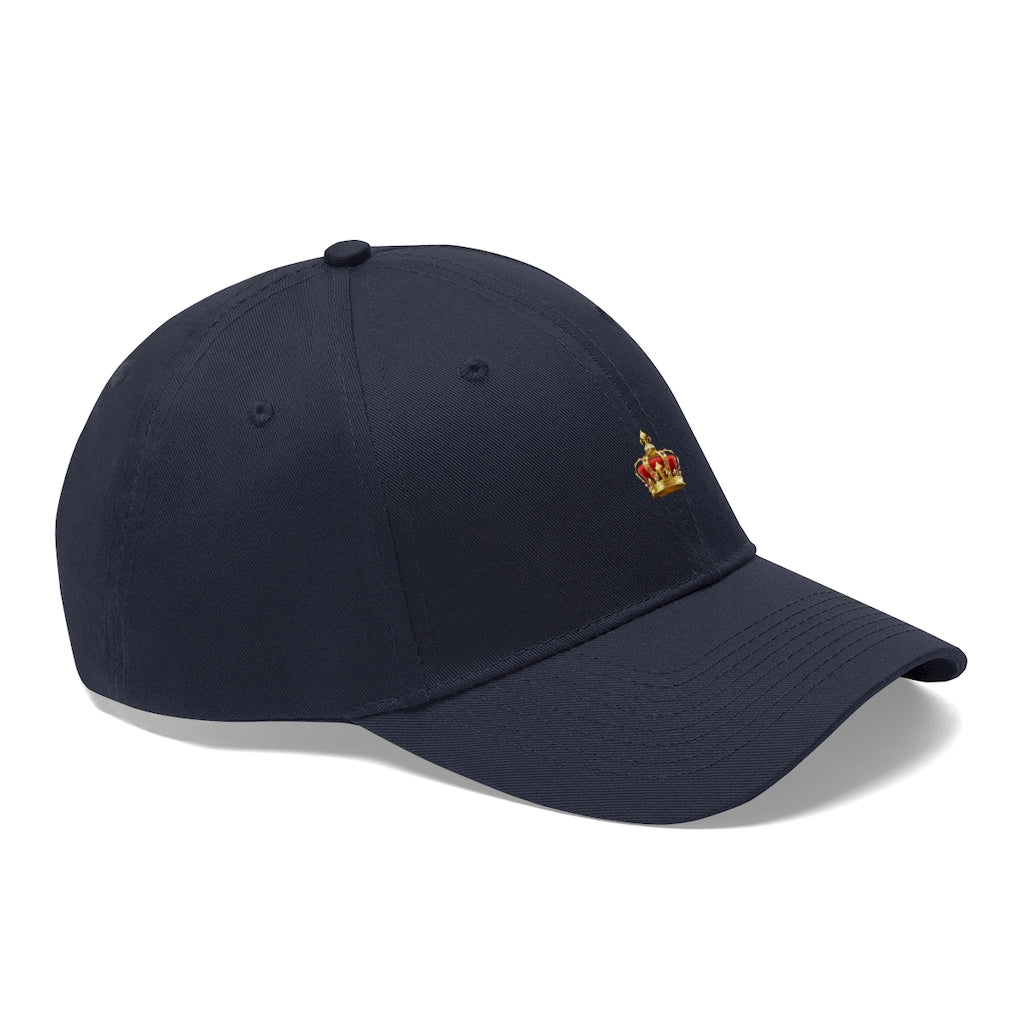 Kings Are Born All Year Unisex Twill Embroidered Hat