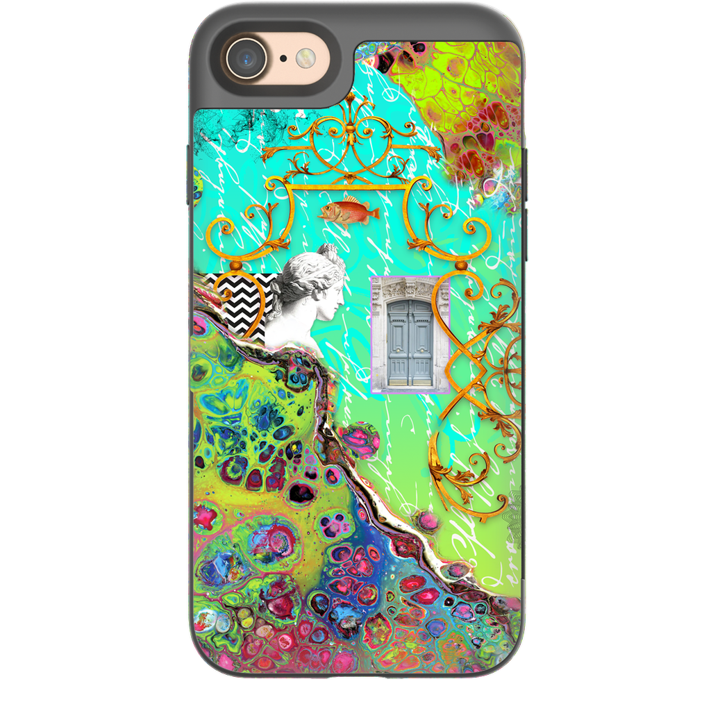 Wild Blue Chinoise Phone Cases