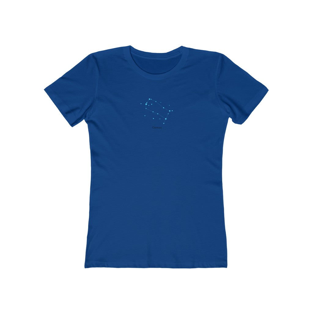 Women's Gemini Constellation Boyfriend Tee