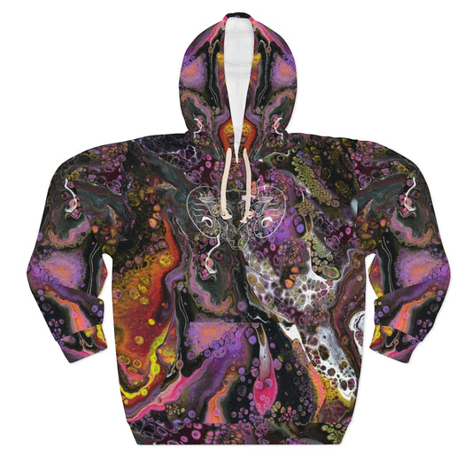 Aries Pour AOP Unisex Pullover Hoodie