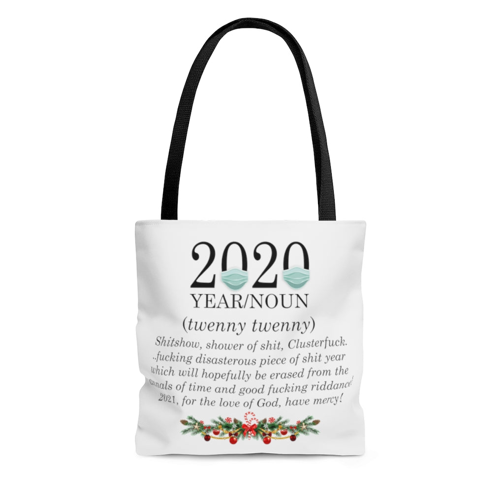 Funny Christmas, "2020 Defined" Tote Bag