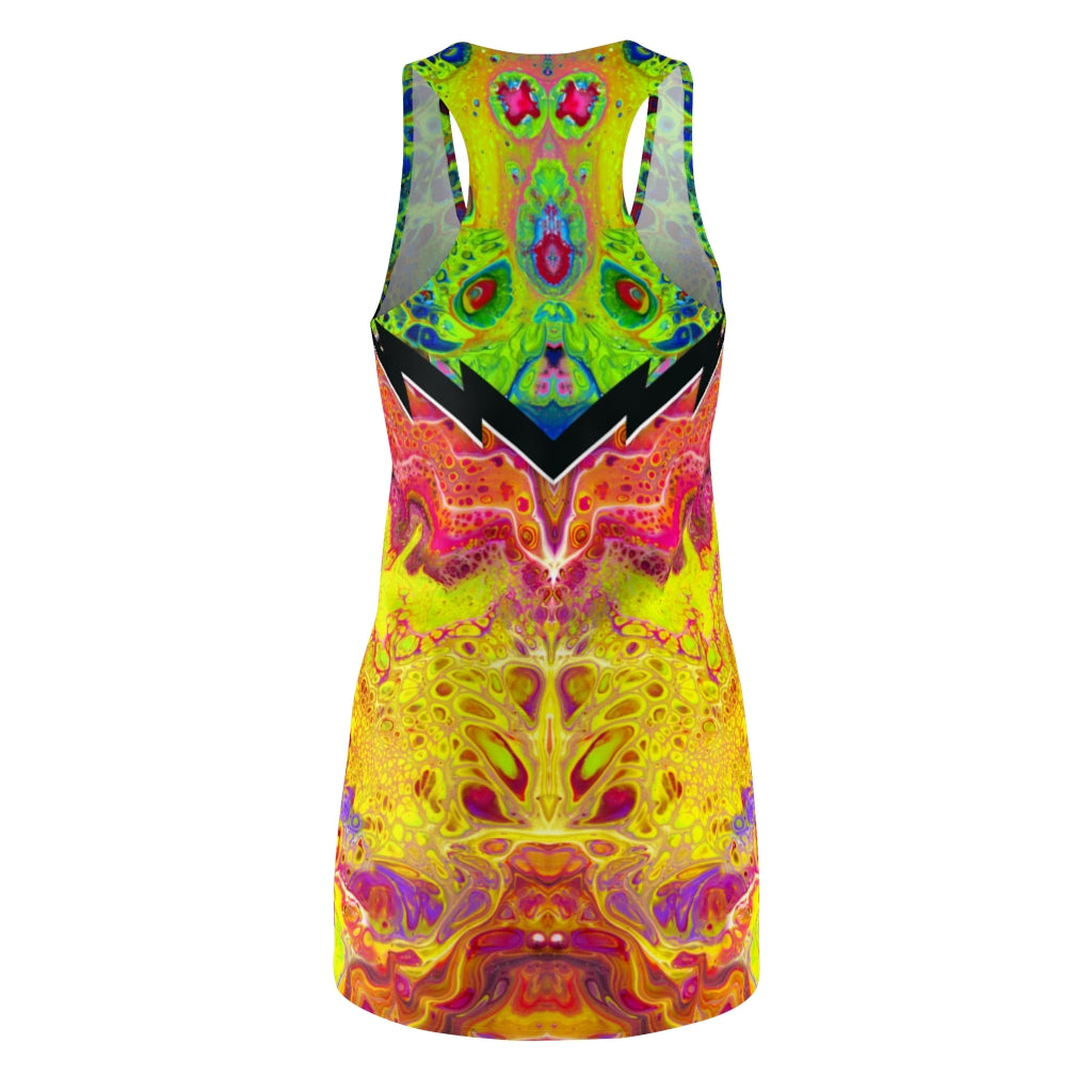 Cosmic Garden 'Bolt' Racerback Dress