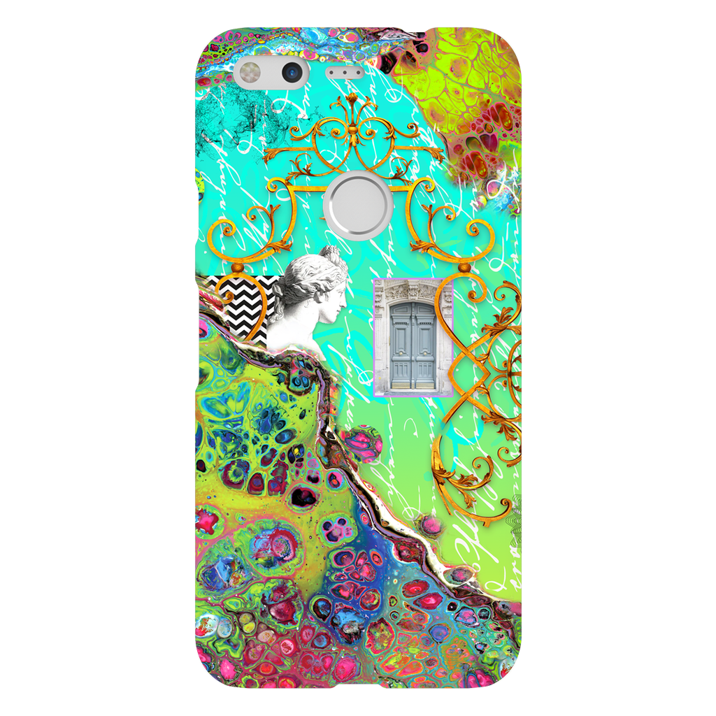 Wild Blue Chinoise Phone Cases