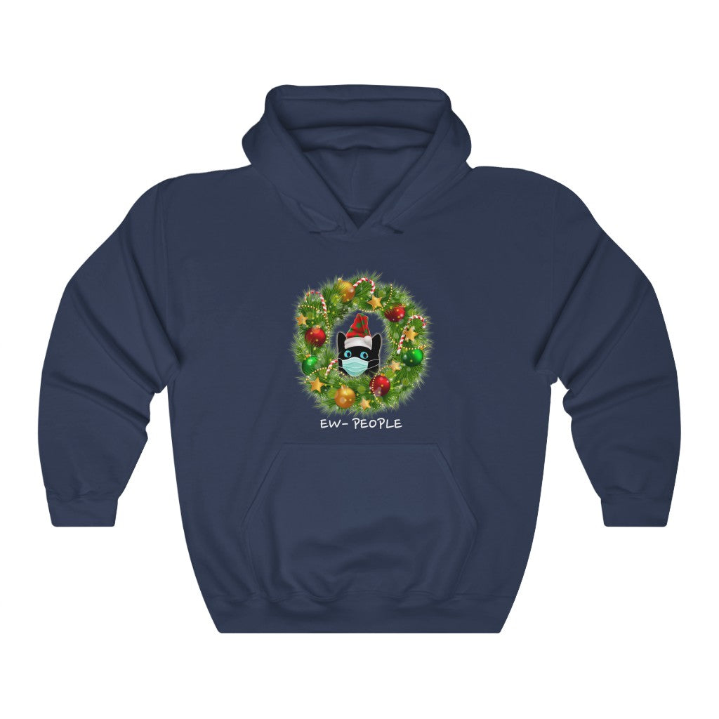 Funny Christmas Hoodie, "EW PEOPLE" Unisex Heavy Blend™ Hooded Sweatshirt