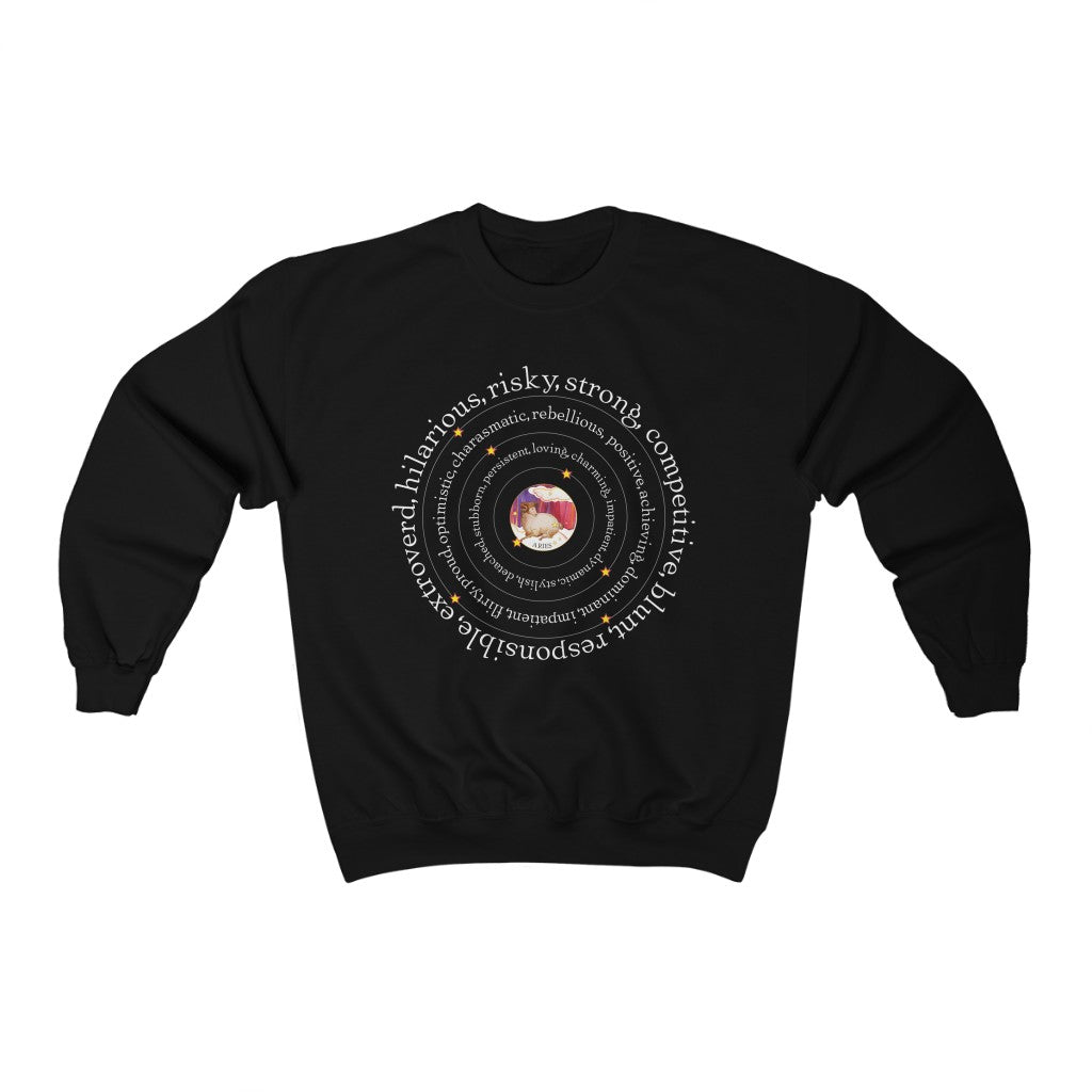 Around Aries Unisex Heavy Blend™ Crewneck Sweatshirt