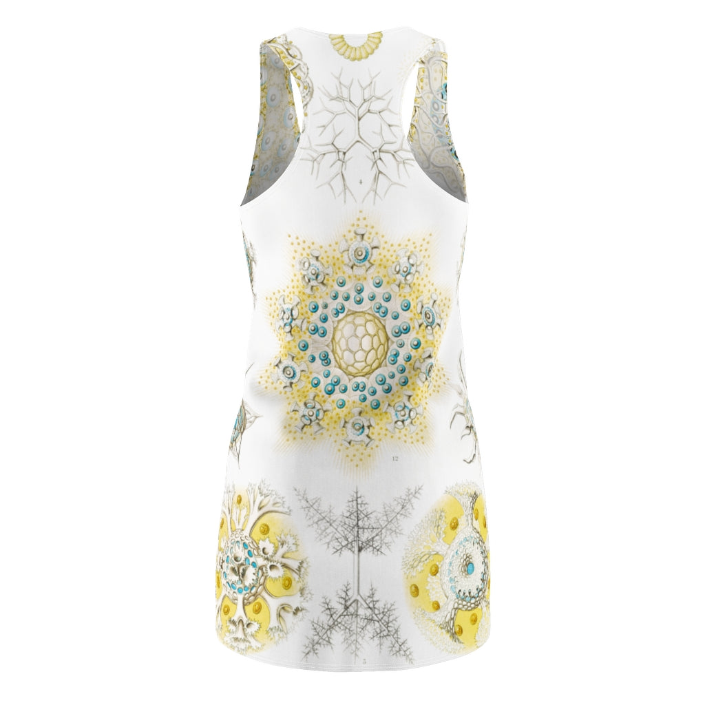 Yellow Polyzoa Racerback Dress