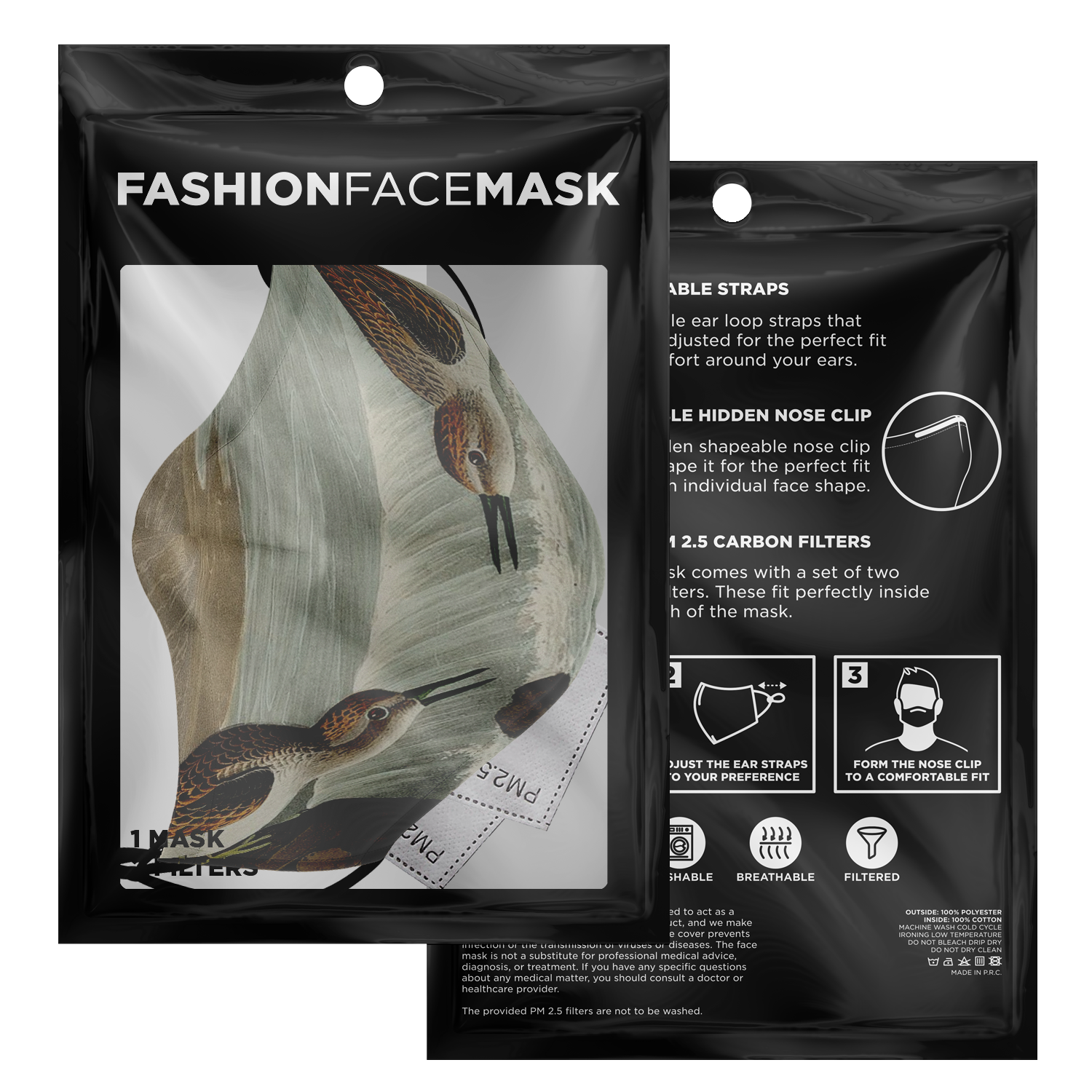 Sandpiper Face Masks