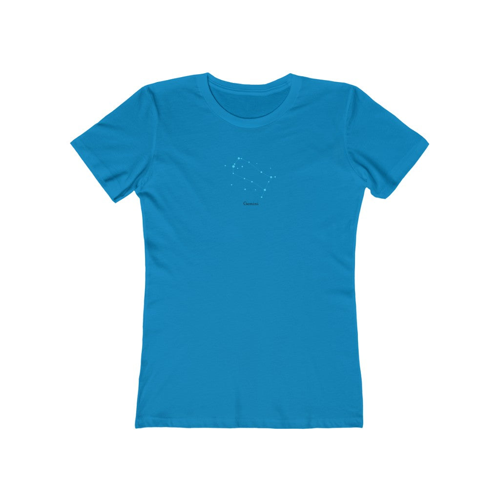 Women's Gemini Constellation Boyfriend Tee