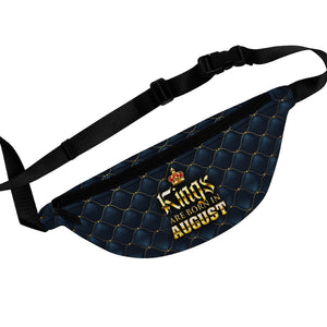 Kings are Born in August Fanny Pack