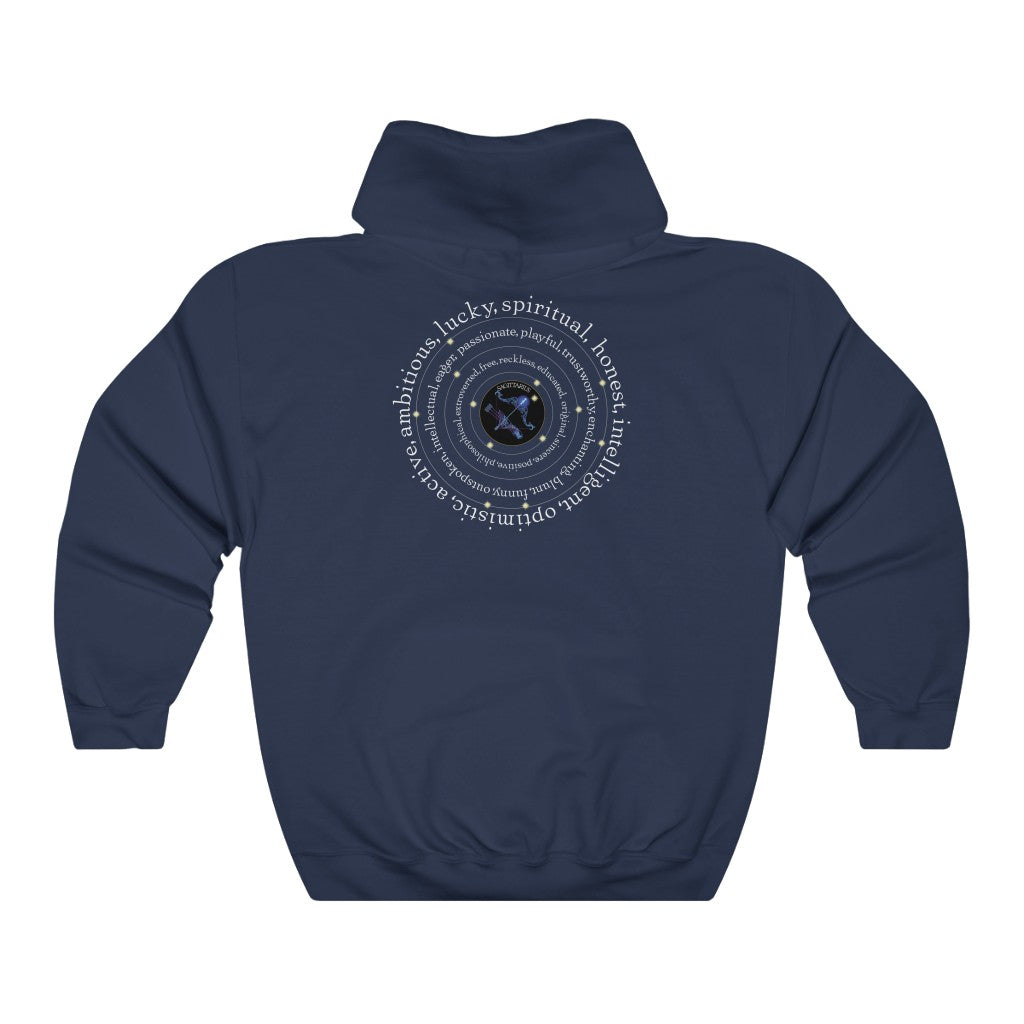 Around Sagittarius Unisex Heavy Blend™ Hooded Sweatshirt